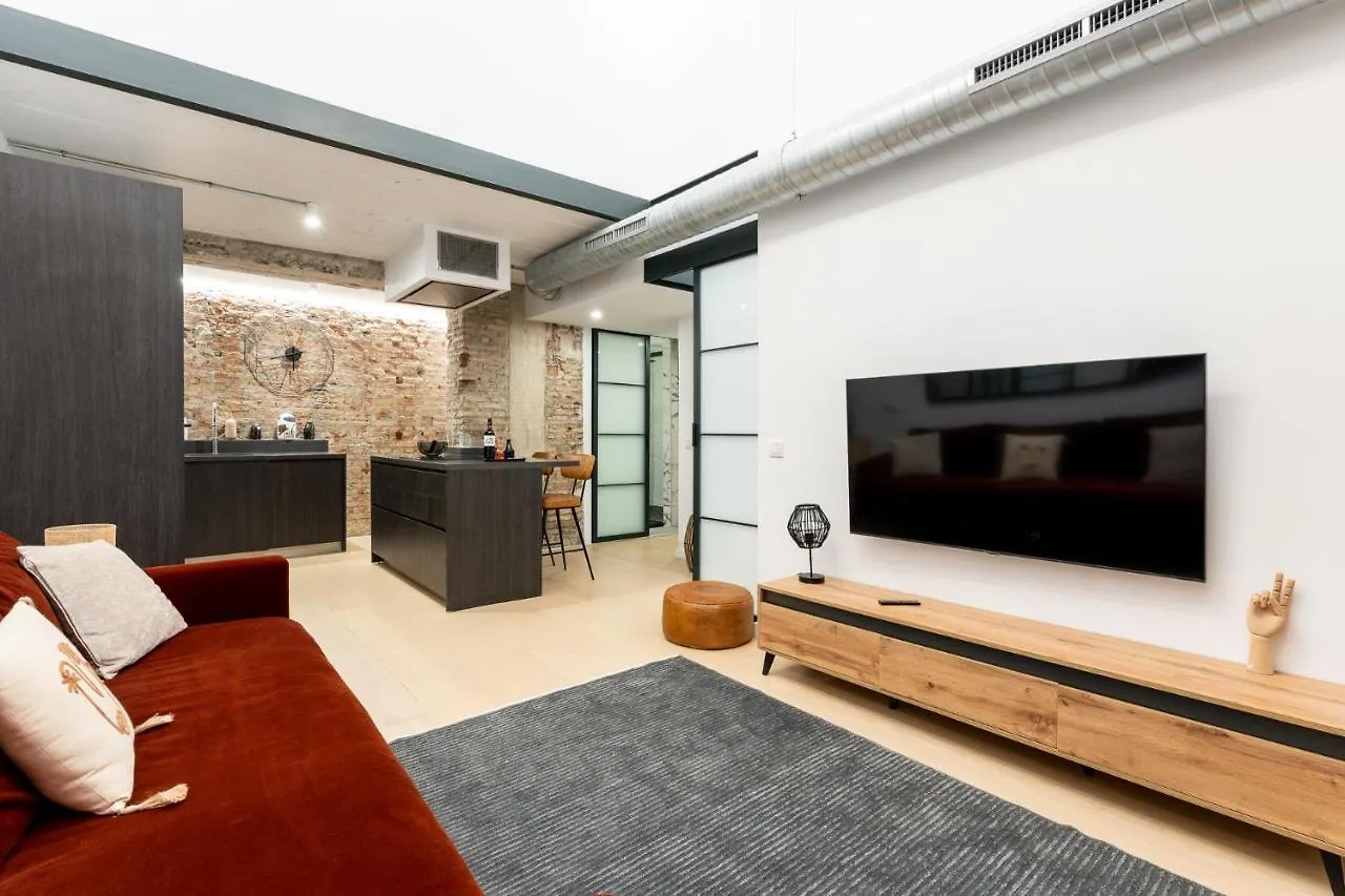 High Ceiling Gem In Heart Of Malaga Historic District Apartment