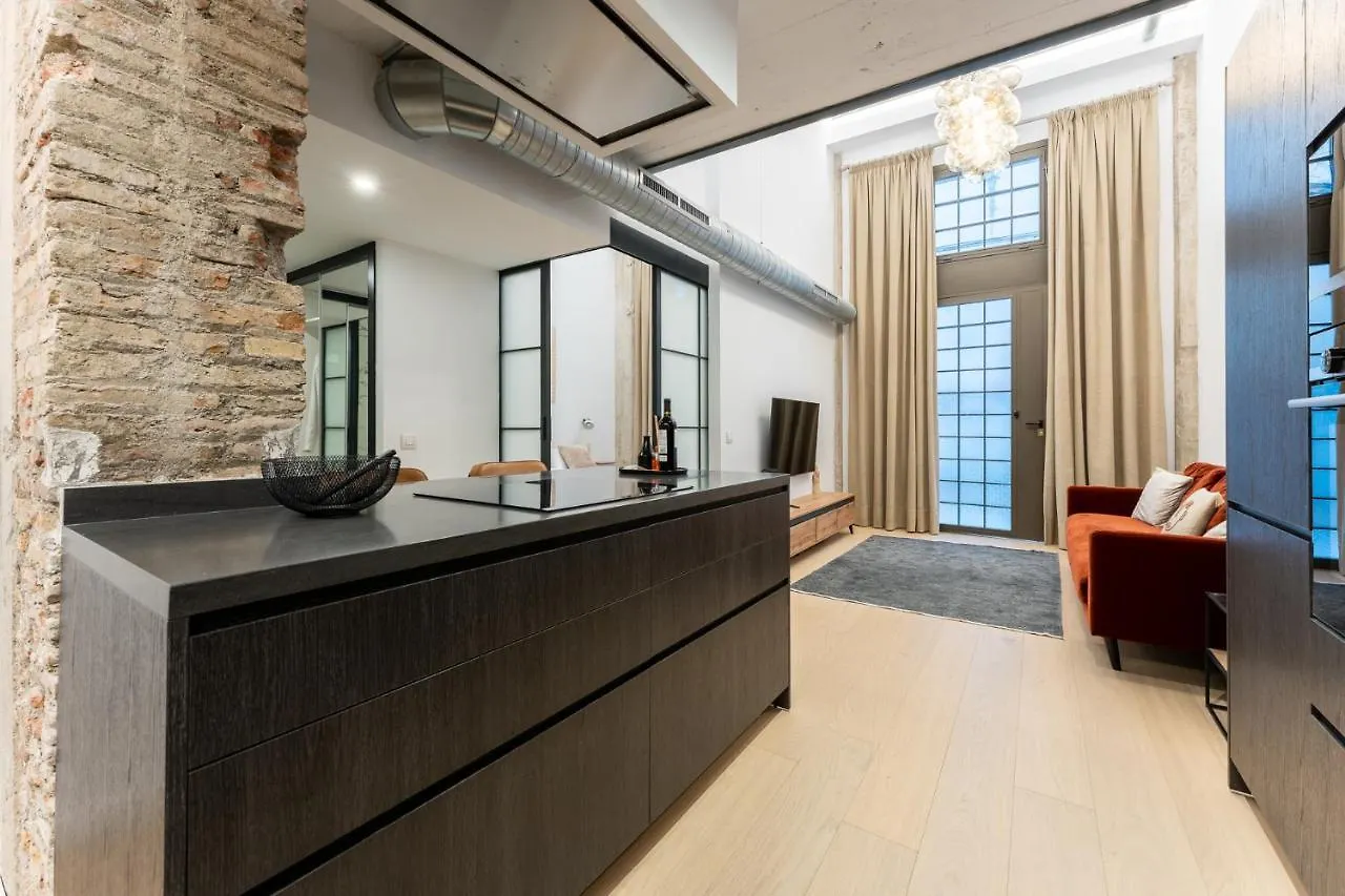 High Ceiling Gem In Heart Of Malaga Historic District Apartment