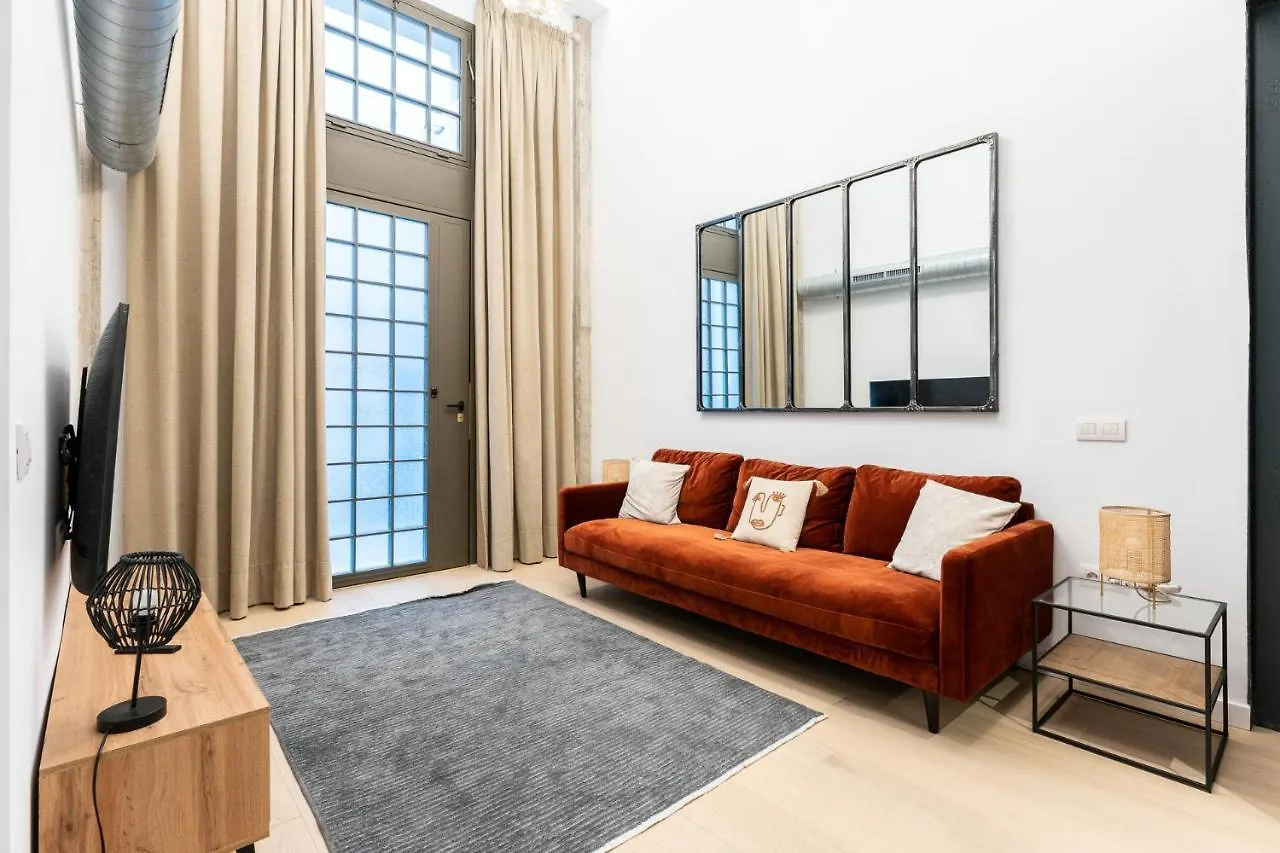 High Ceiling Gem In Heart Of Malaga Historic District Apartment